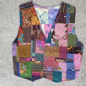 Colorful Patchwork Vest